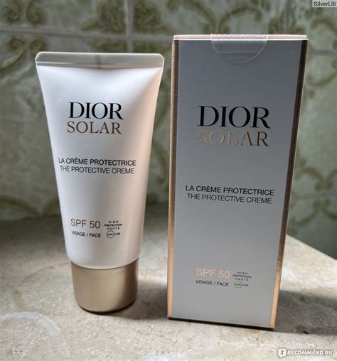 dior для загара|Крем для загара Dior Solar La Crème Protectrice Visage SPF 50.